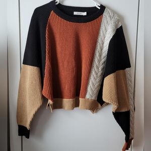 Mod Ref Color Block Sweater